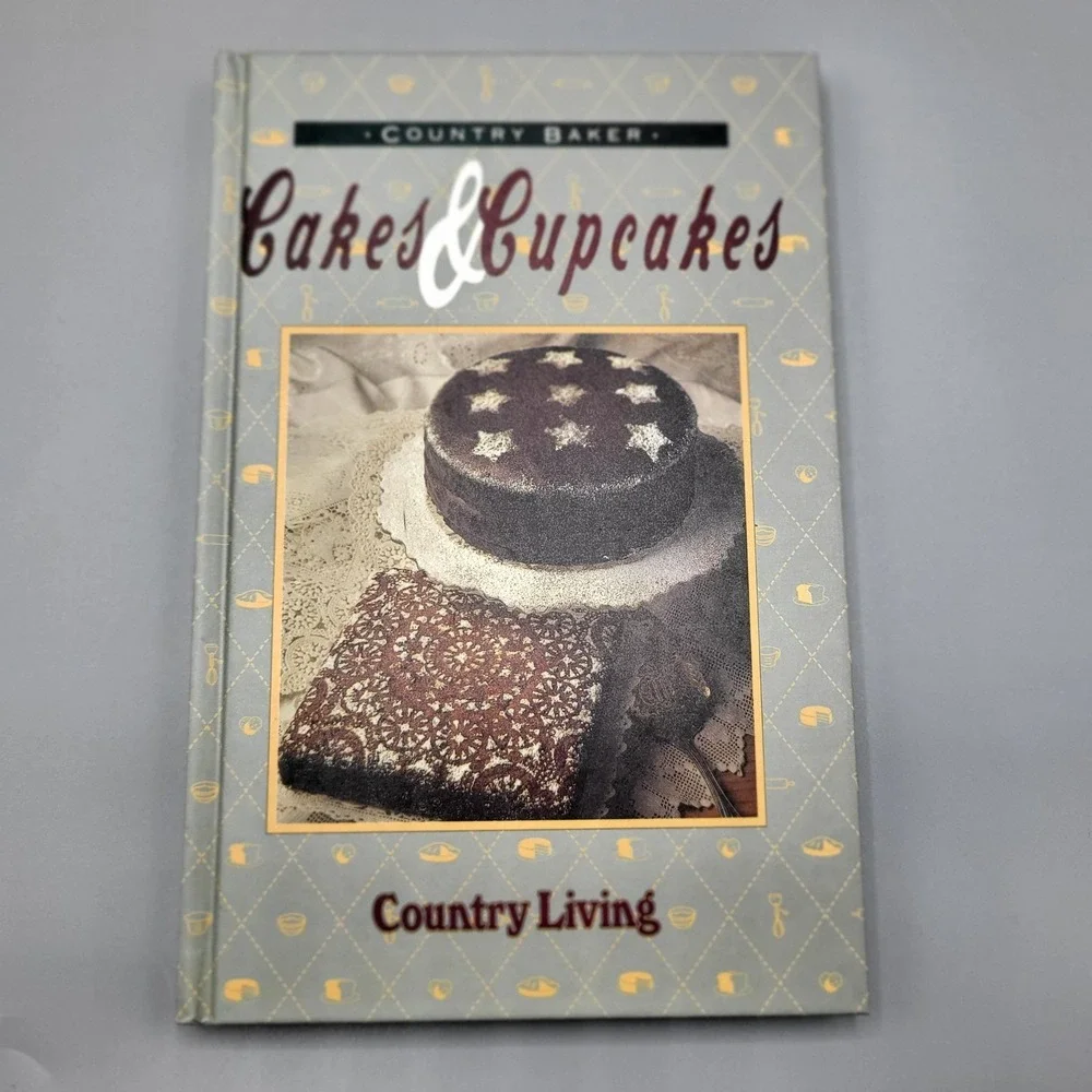 Country Living Country Baker Cookbook Set 4 Books Boxed Set Blue Hardcover